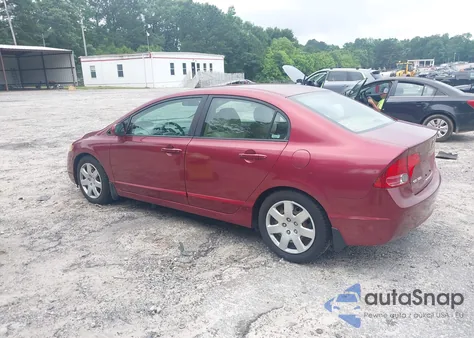 2008 Honda Civic Lx from USA, damaged, VIN 1HGFA16538L001221
